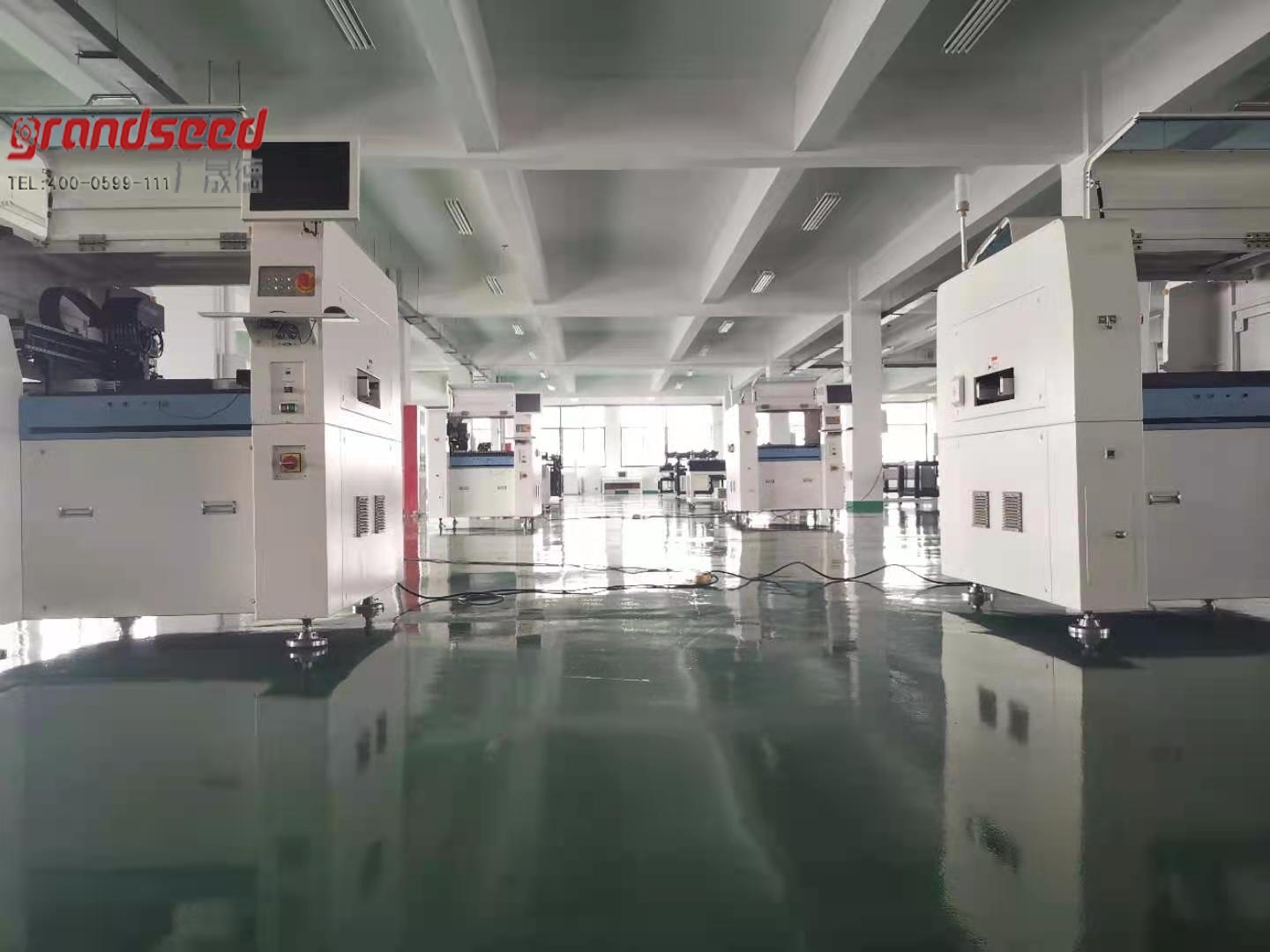 廣晟德貼片機展示區